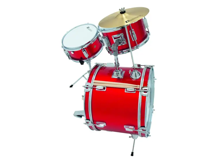 DIMAVERY JDS-203 Kids Drum Set, red 